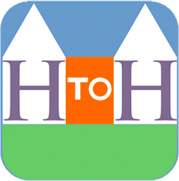 A logo of the h to h project.